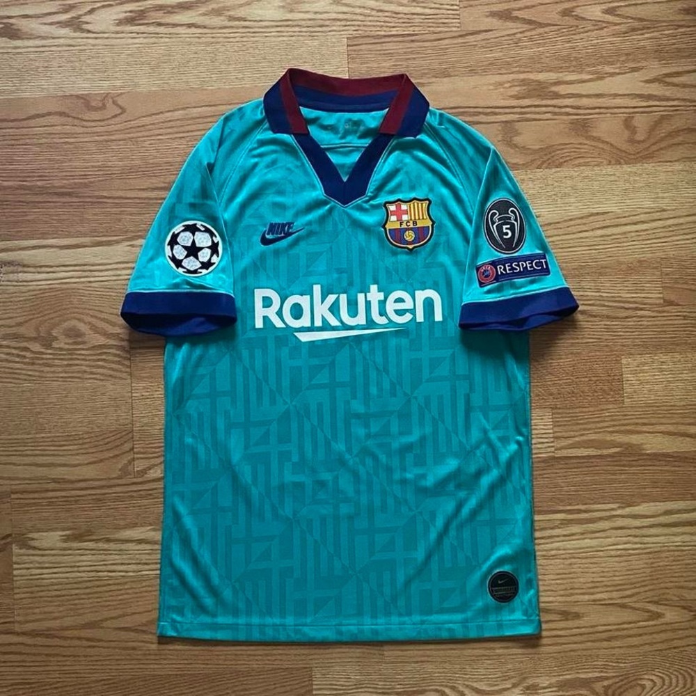 FC Barcelona Messi 2019 20 third Champions League jersey - Picture 2 of 8